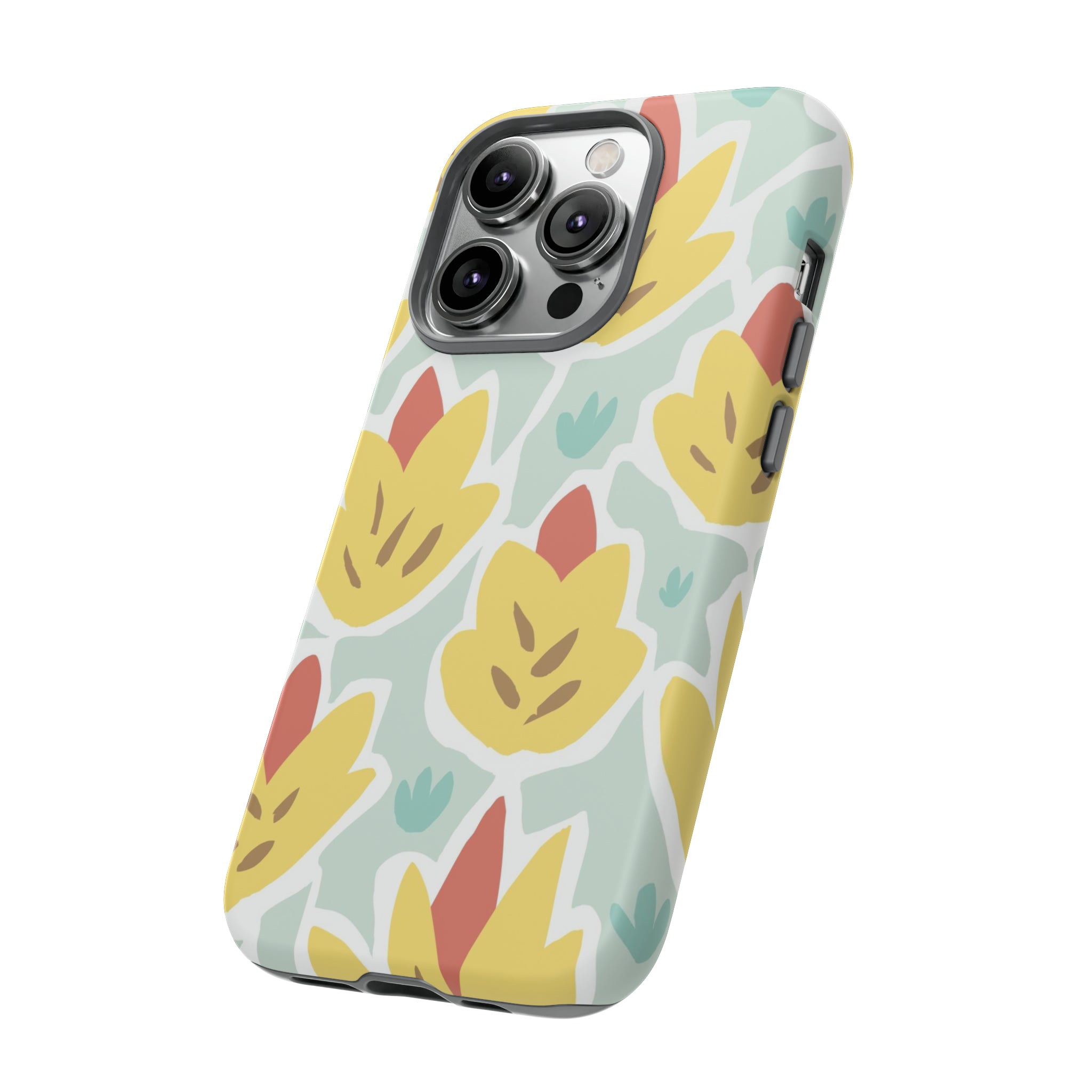 Summer Yellow Happy Flower - Protective Phone Case