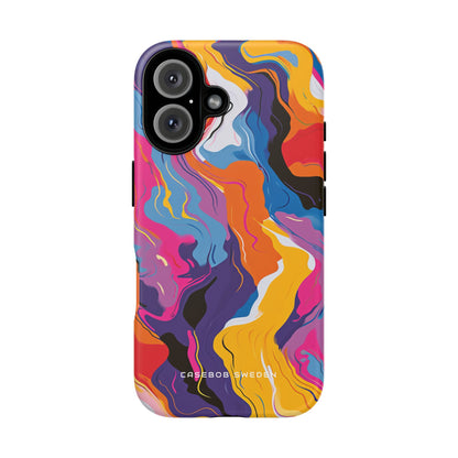 Vortex Colorwave iPhone 16 - Tough Phone Case