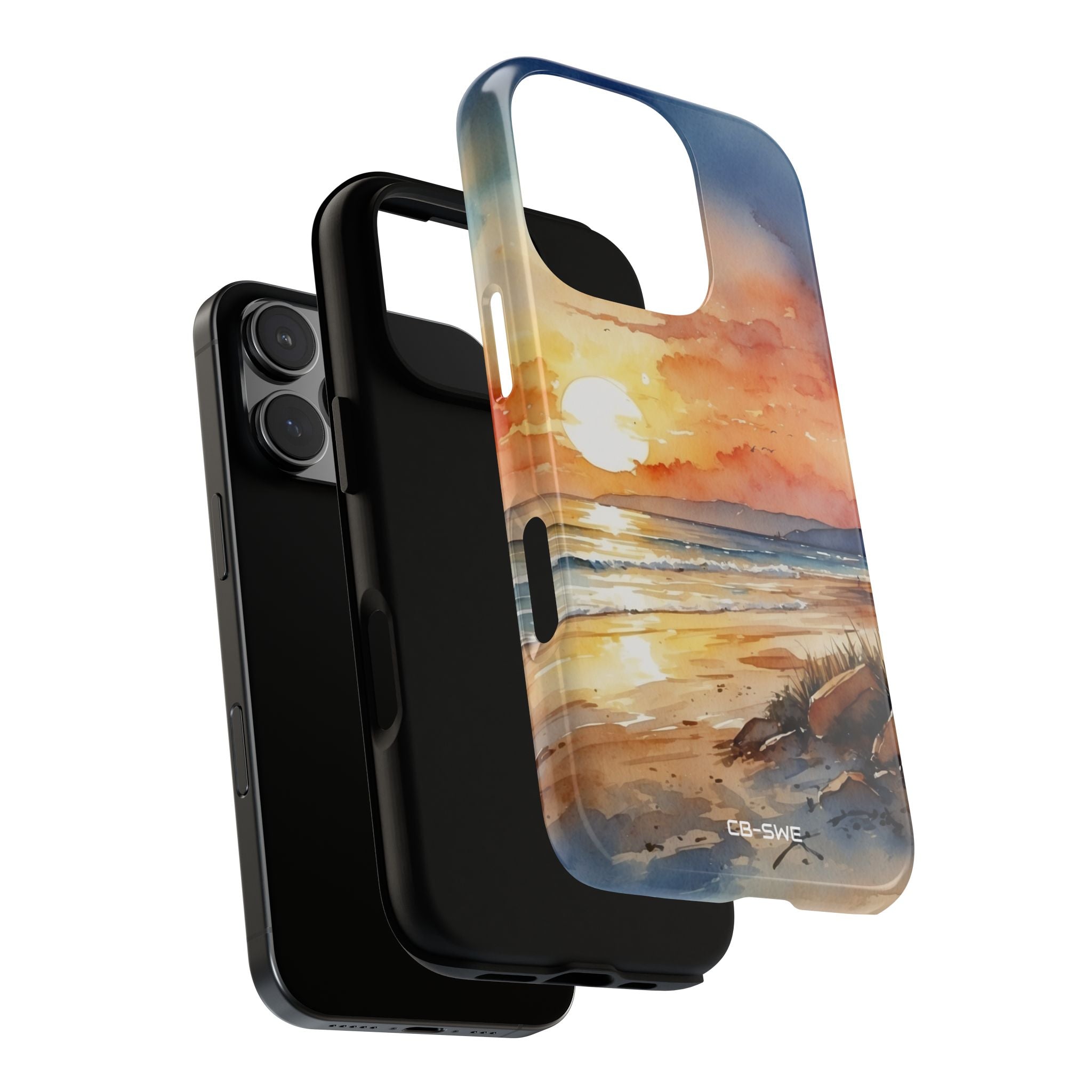 Sunset Dances Over - iPhone Case