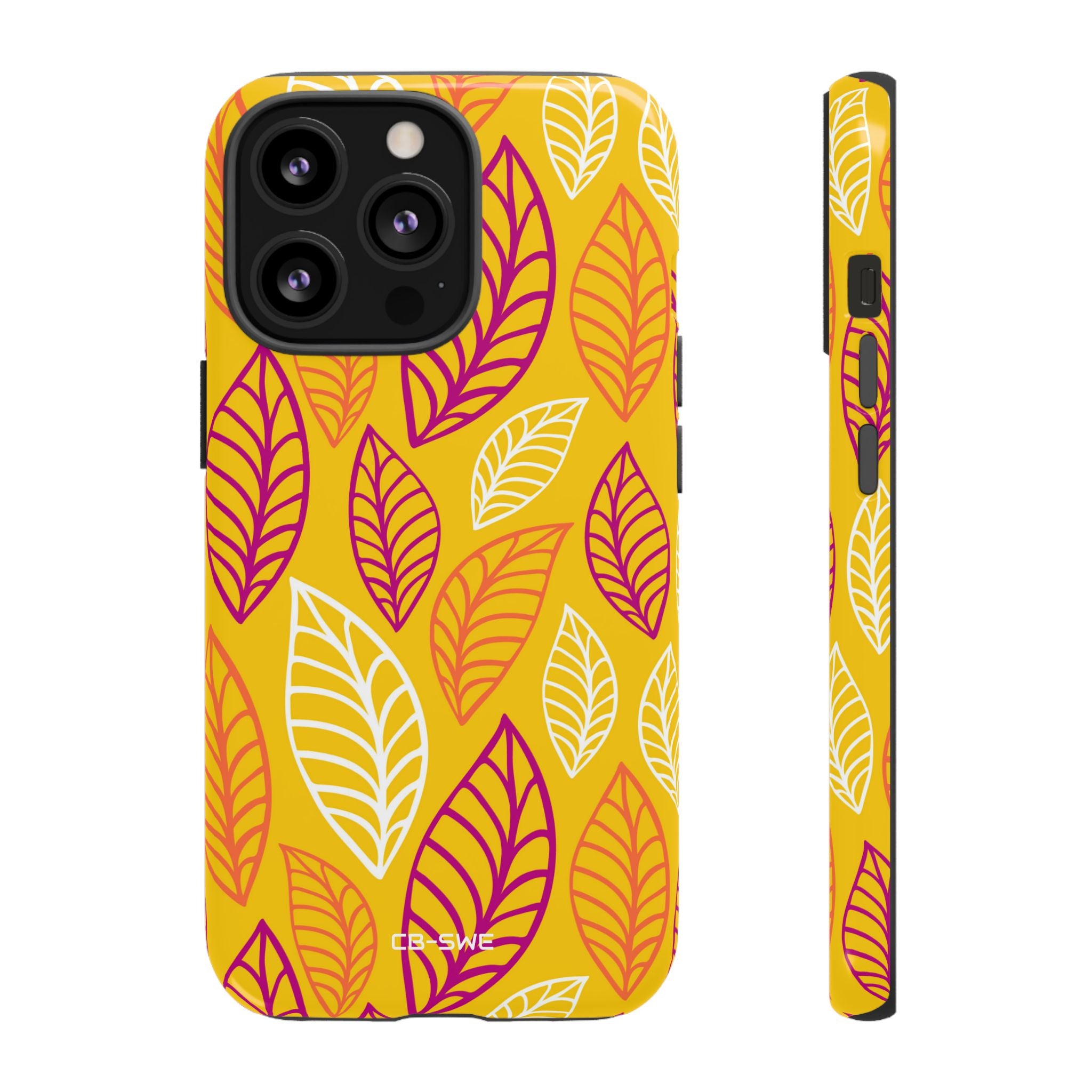 Vibrant Leaf Symphony - iPhone Case