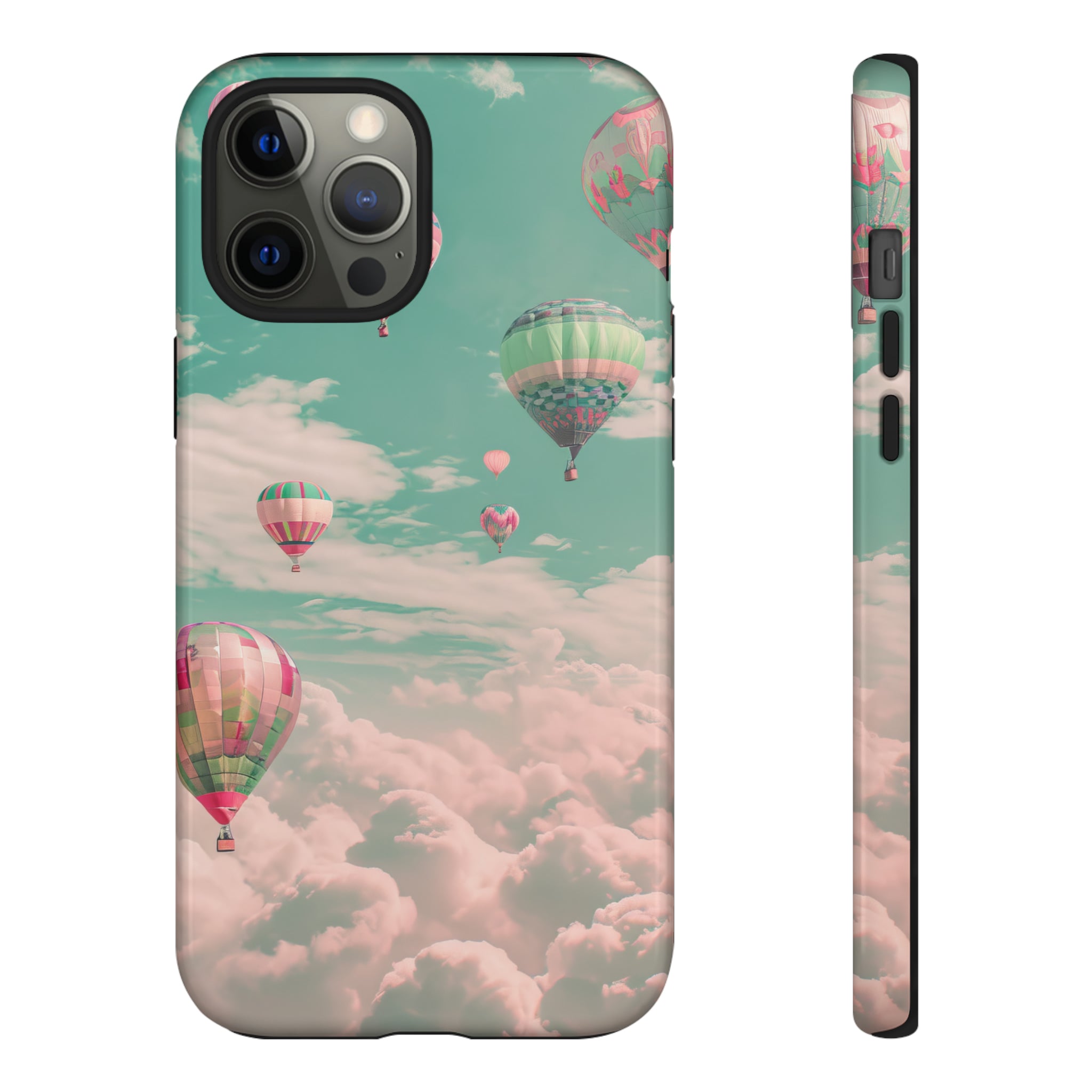 Skyward Balloons: Pastel Journey - Protective Phone Case