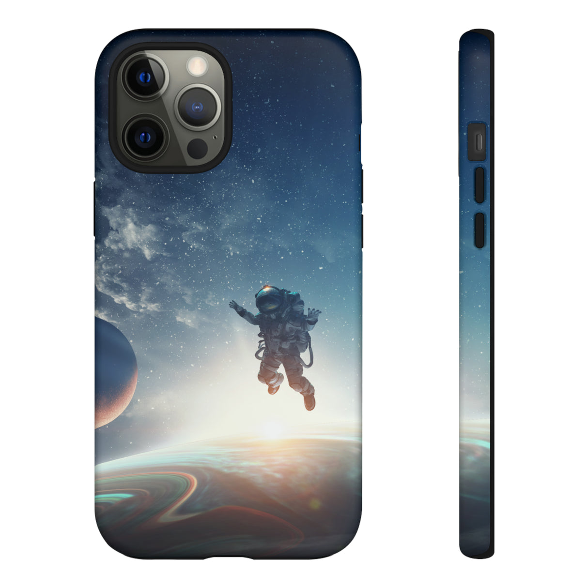 Astronaut Freefloat in Space - Protective Phone Case