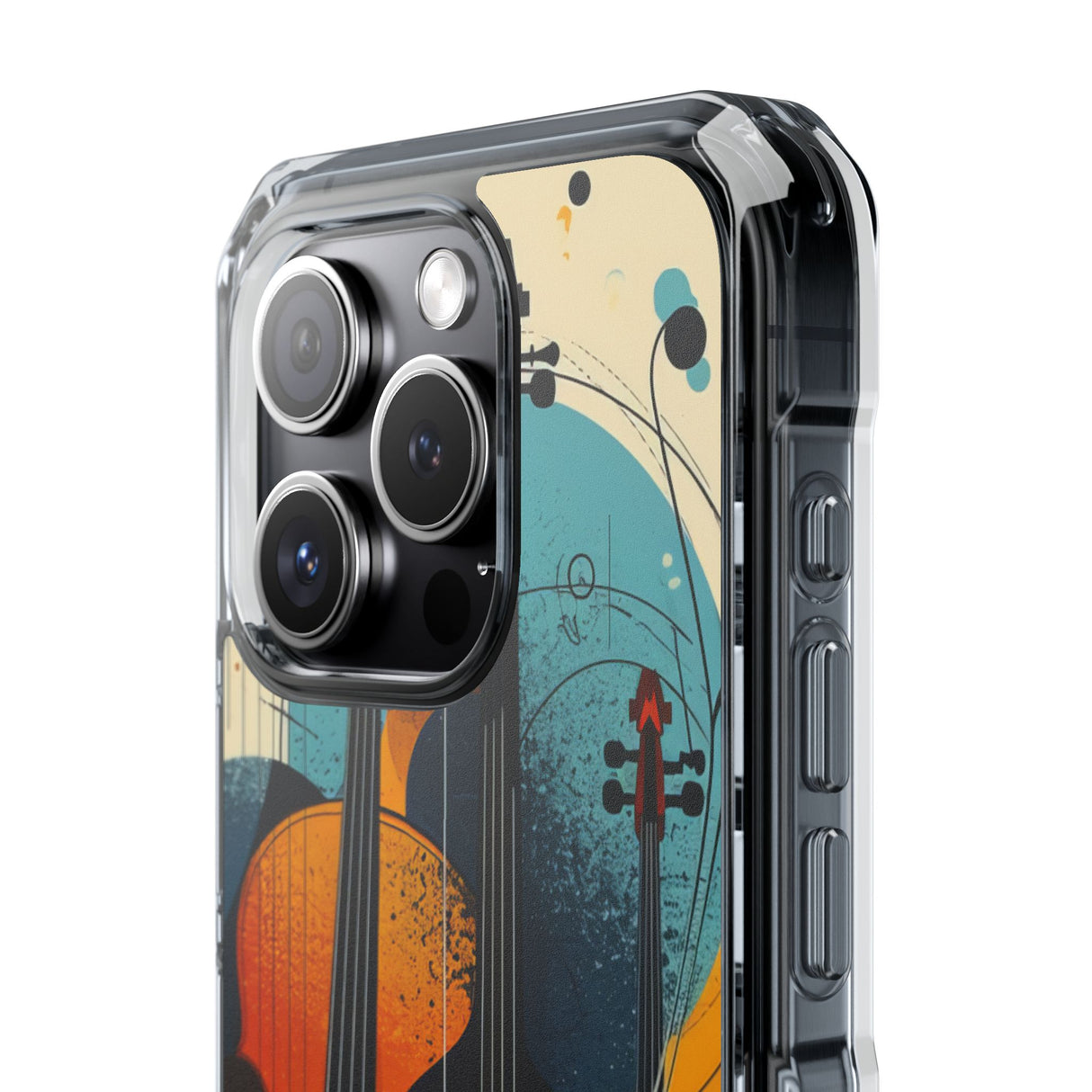 Musical Vortex - Phone Case for iPhone (Clear Impact - Magnetic)