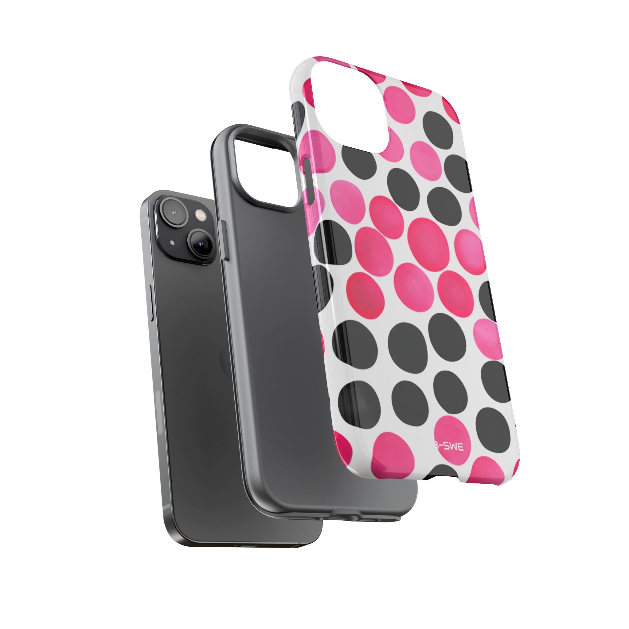 Pulsing Circles Illusion - iPhone Case