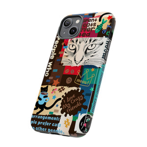 Cat Collage - Protective Phone Case