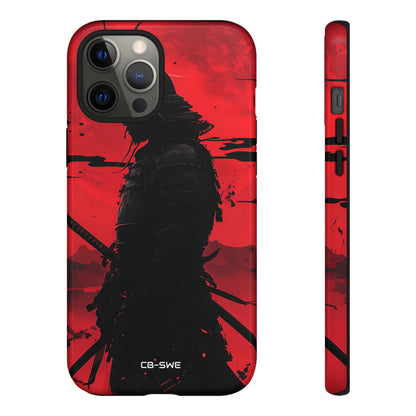 Red Samurai Shadow - iPhone Case