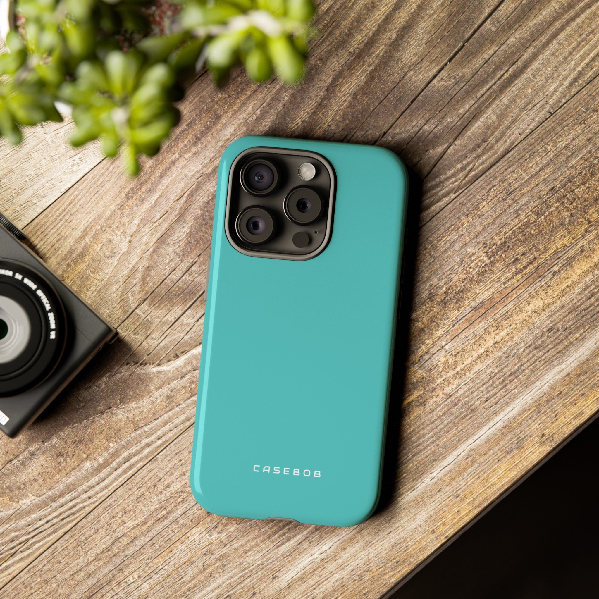 Bright Turquoise - Protective Phone Case