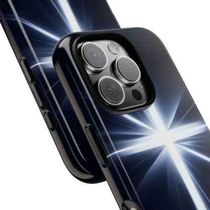 Luminous Cross Radiance - iPhone Case