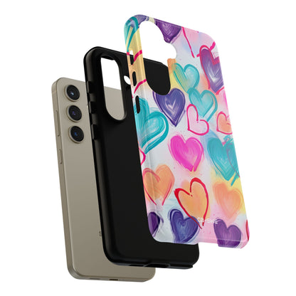 Hearts Dance Playfully - Samsung Case