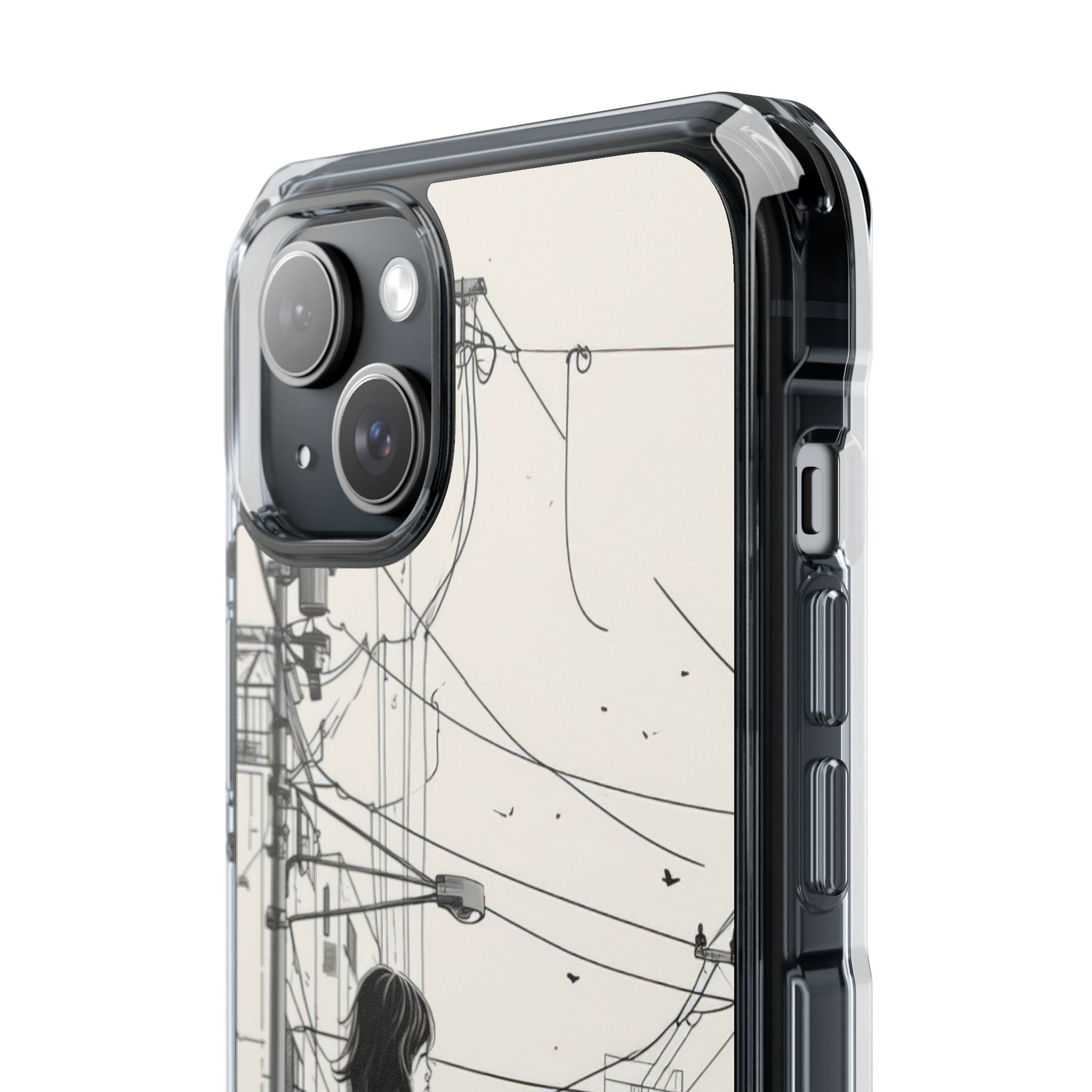 Urban Zen Serenity iPhone 15 - Clear Impact Phone Case