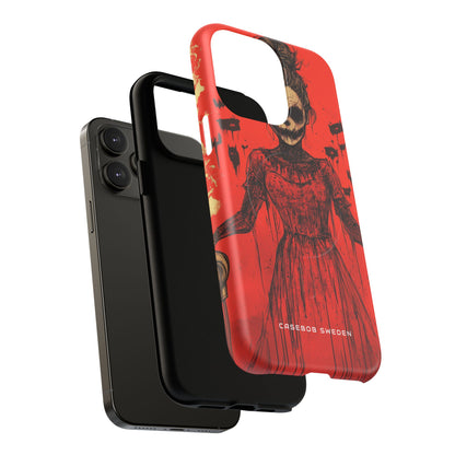 Haunting Scarlet Descent iPhone 14  Tough+ Phone Case