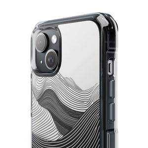 Optical Fluidity - Phone Case for iPhone (Clear Impact - Magnetic)