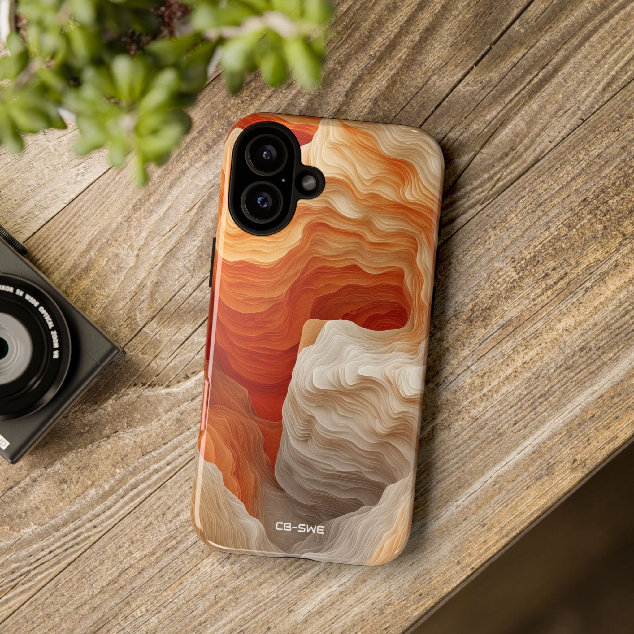 Layers Embrace Light - iPhone Case