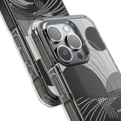 Monochrome Motion Flow iPhone 15 - Impact Clear+