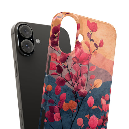 Autumn Tree Harmony - Slim iPhone 16 Phone Case