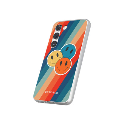 Triple Smile Breeze Samsung S23 Case - Soft