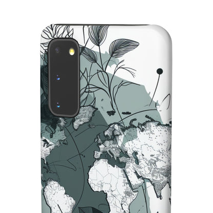 Botanical Cartography | Slim Phone Case for Samsung