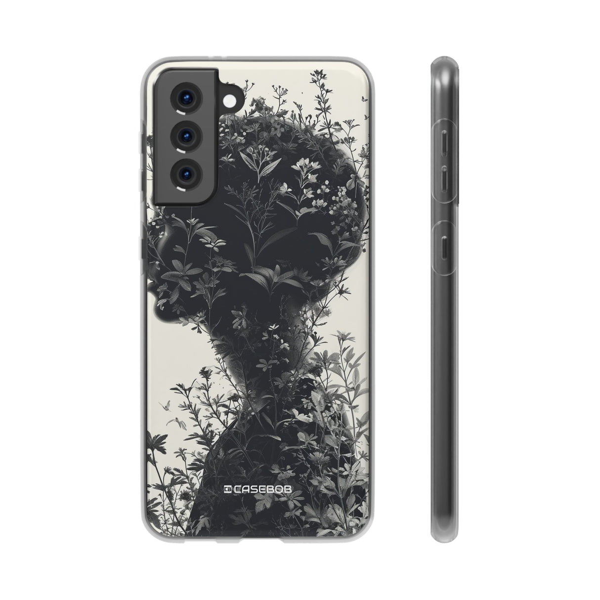 Botanical Silhouette Essence | Flexible Phone Case for Samsung Galaxy