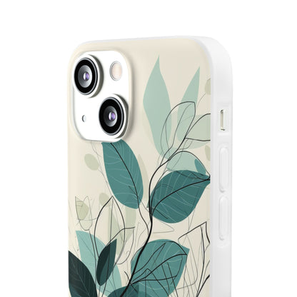 Teal Tranquility | Flexible Phone Case for iPhone