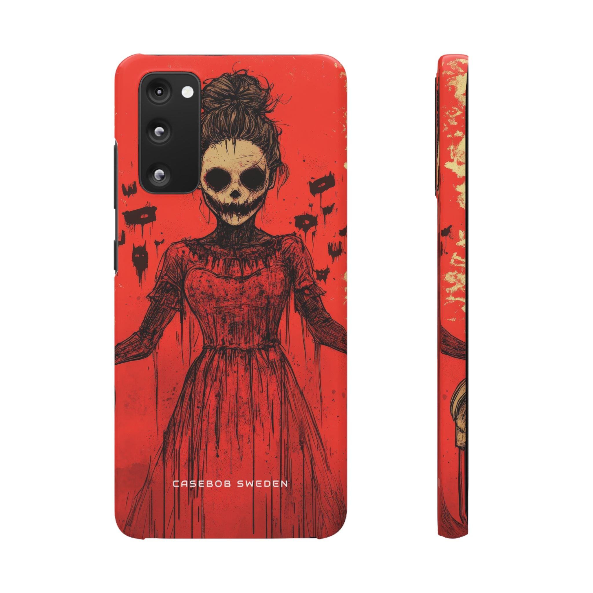 Haunting Scarlet Descent Samsung S20 - Slim Phone Case