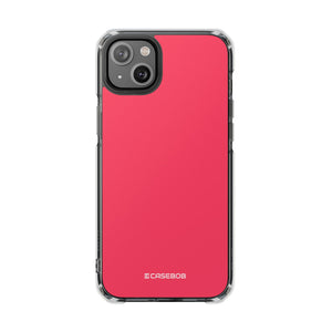 Neon Fuchsia | Phone Case for iPhone (Clear Impact Case - Magnetic)