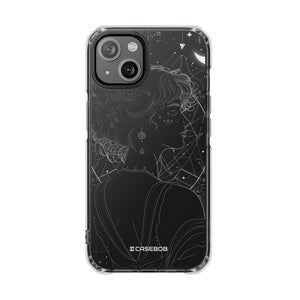 Mystic Starlit Serenity - Phone Case for iPhone (Clear Impact - Magnetic)