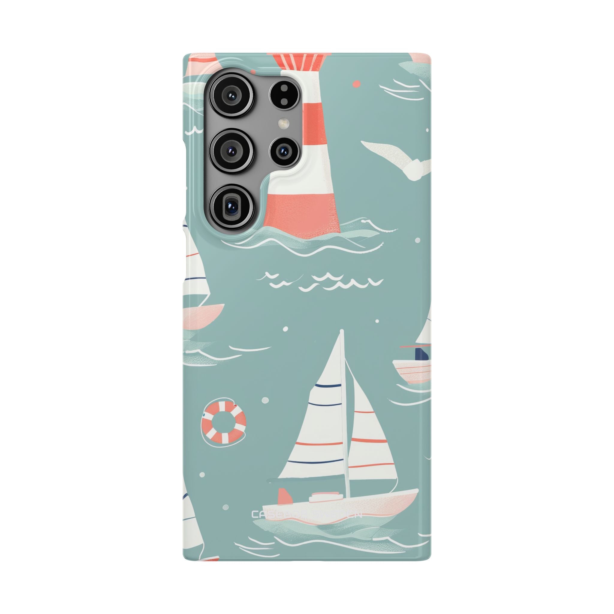 Lighthouse Nautical Charm - Slim Samsung S23 Phone Case