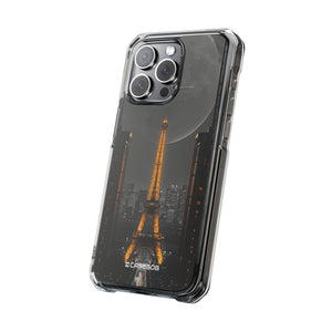 Futurist Paris - Phone Case for iPhone (Clear Impact - Magnetic)