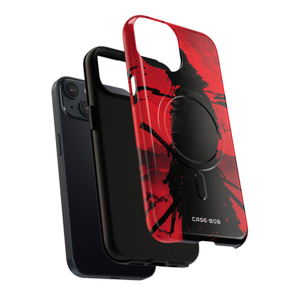 Crimson Samurai iPhone 14 Case - Tough+