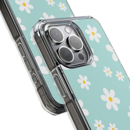 Daisies On Blue iPhone Case - Impact