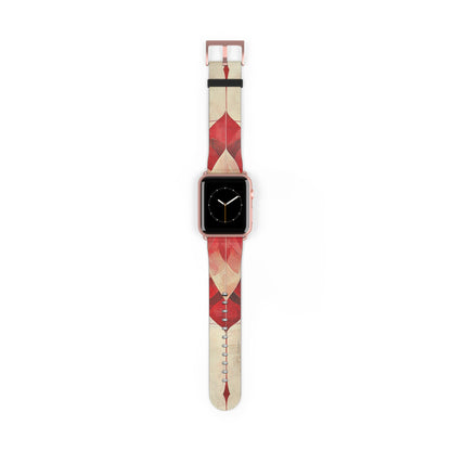 Crimson Bloom - Watch Band