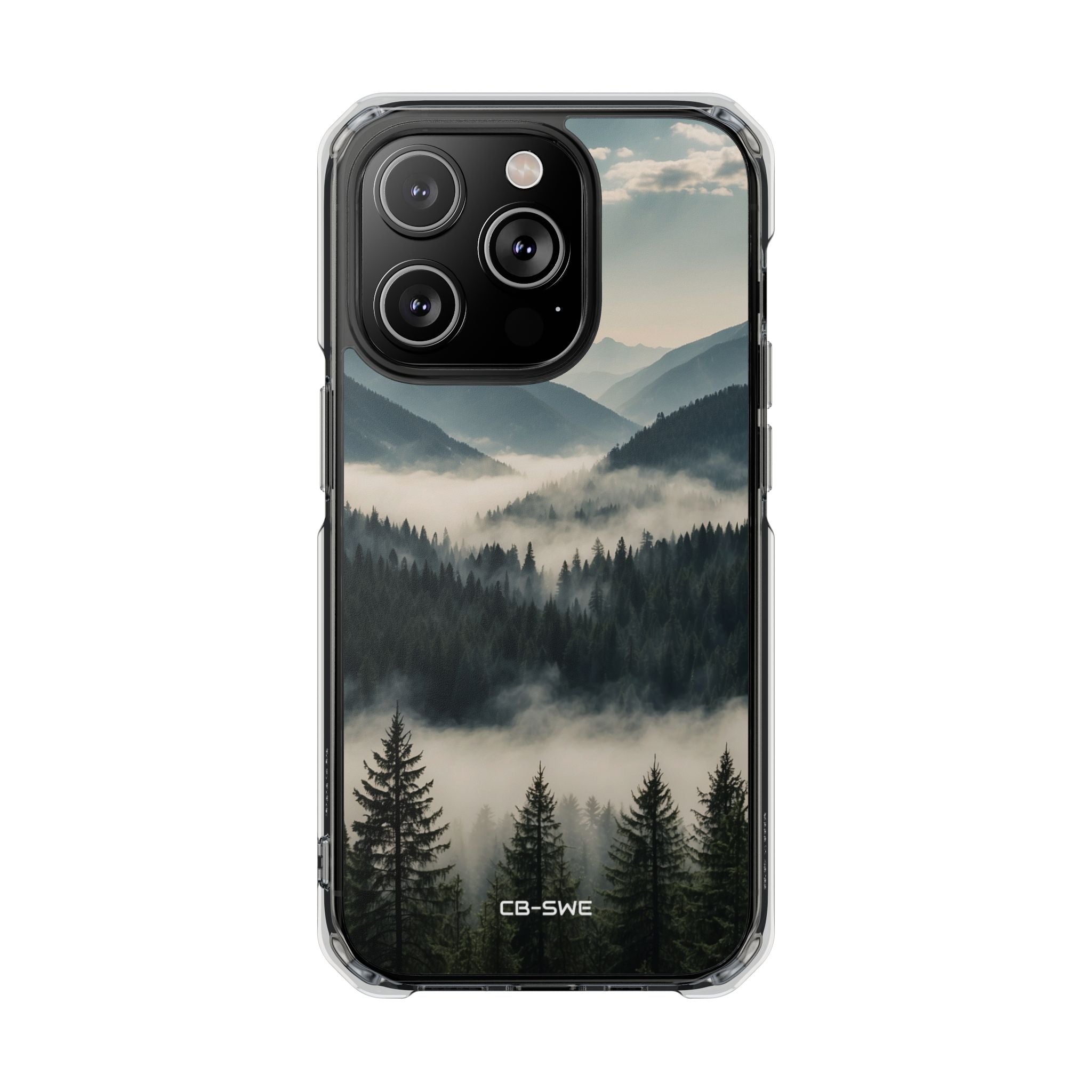 Misty Forest Embrace iPhone Case - Impact