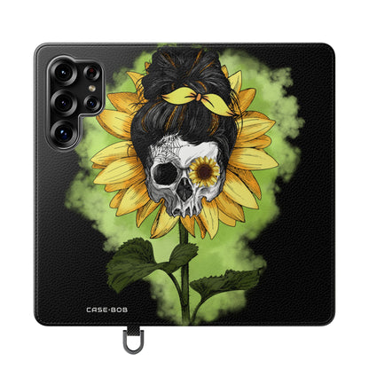 Kallo Auringonkukka - Samsung S25 Ultra Case - Lompakkokotelo