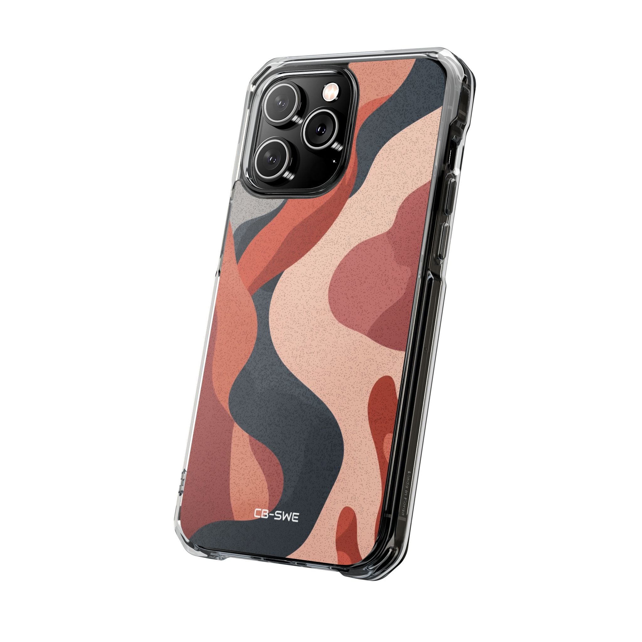 Flowing Earth Tones iPhone Case - Impact