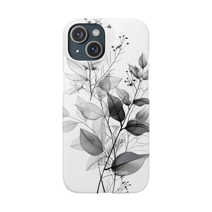 Botanical Line Harmony iPhone 15 - Slim Phone Case