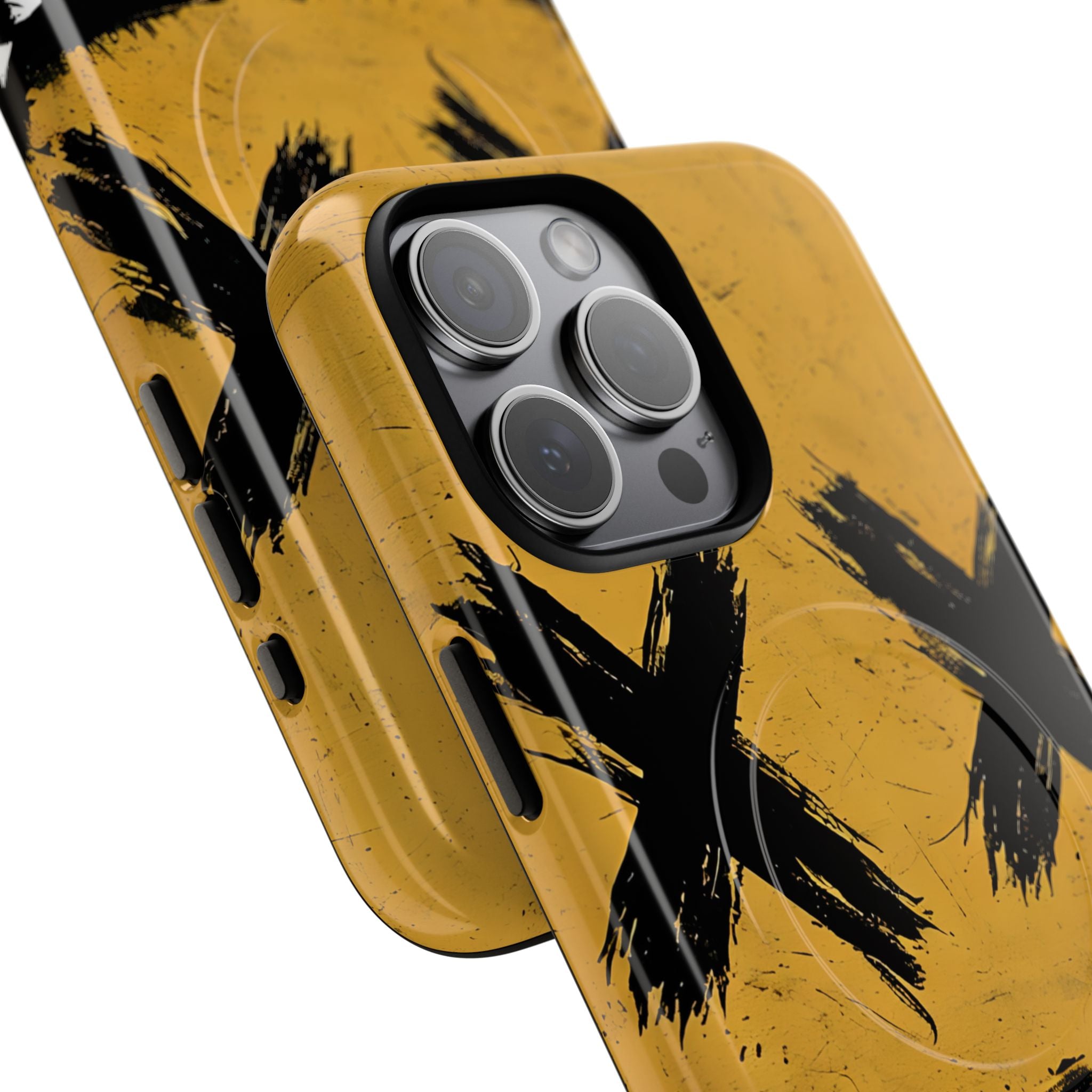 Jagged Smile Yellow iPhone 15 Pro Max Case - Tough+