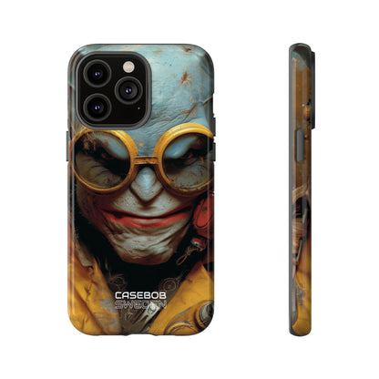 Steampunk Masked Adventurer iPhone 14 - Tough