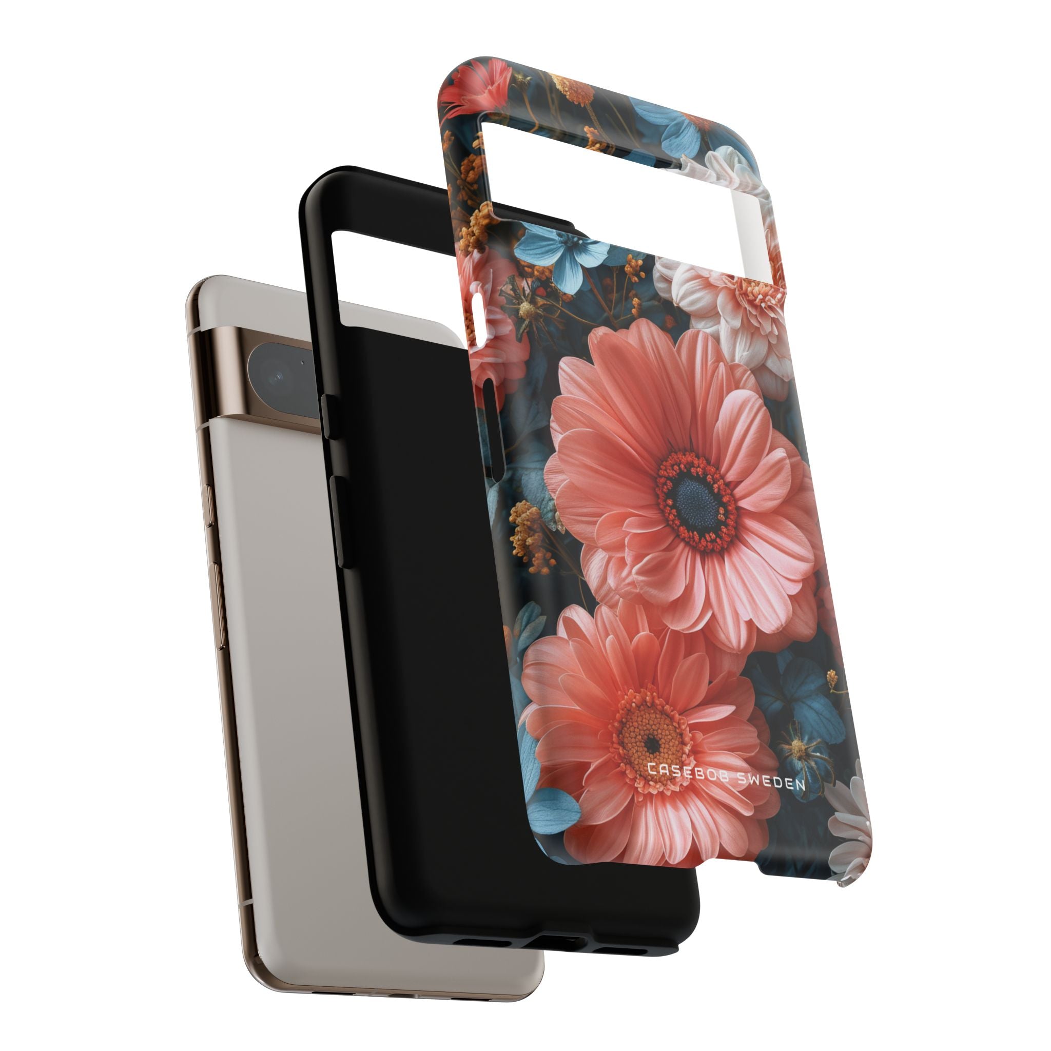 Surreal Floral Harmony Google Pixel 8 - Tough Phone Case