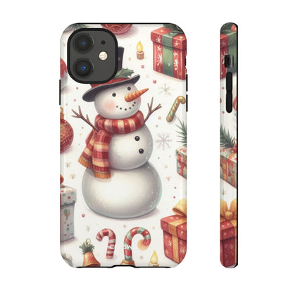 Snowman Welcomes Joy - iPhone Case