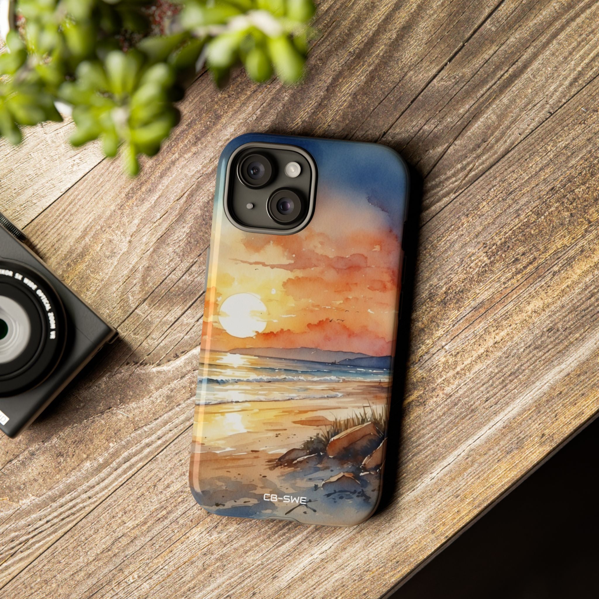 Sunset Dances Over - iPhone Case