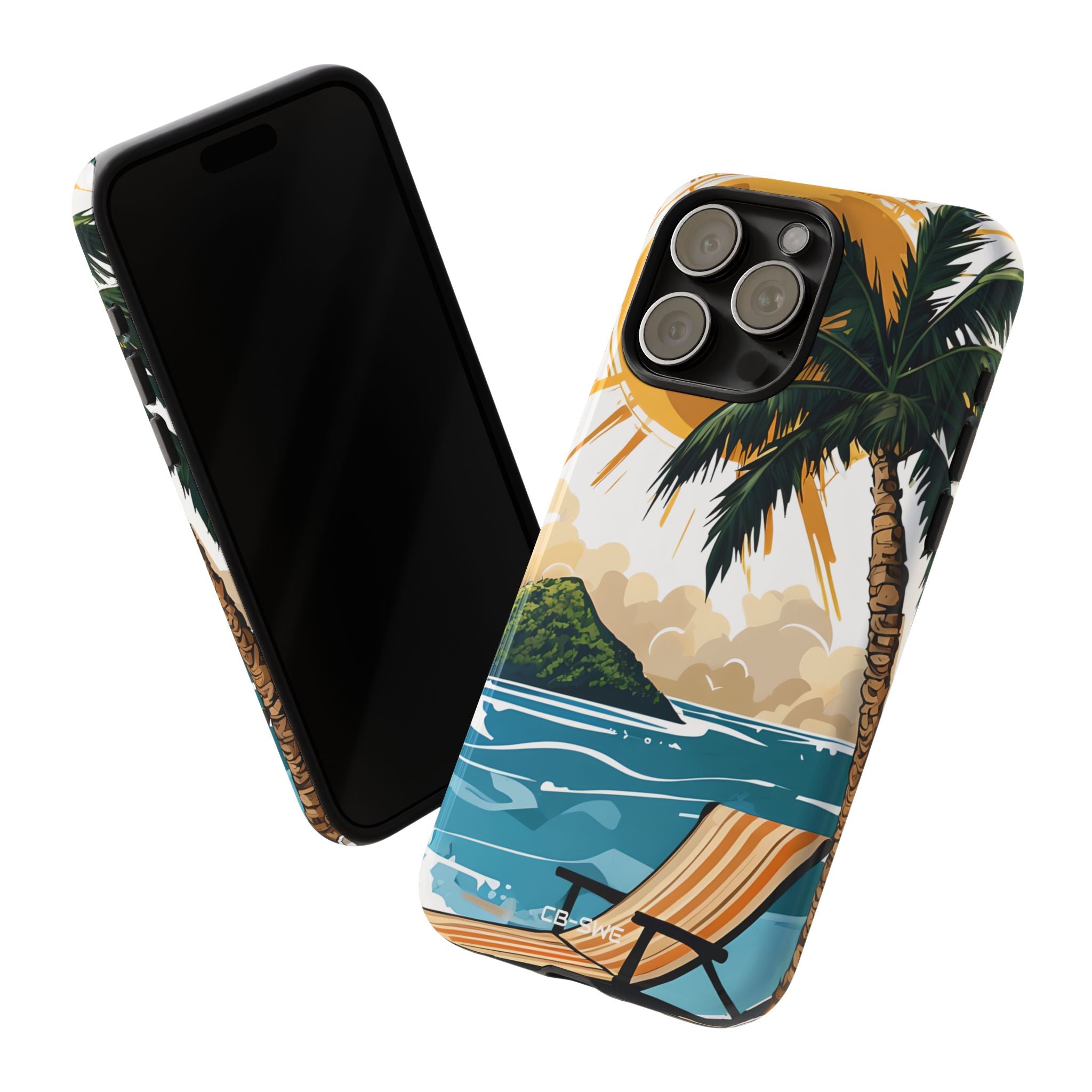 Sunny Tropical Escape - iPhone Case