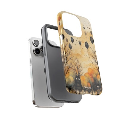 Balloons Drift Skyward - iPhone Case