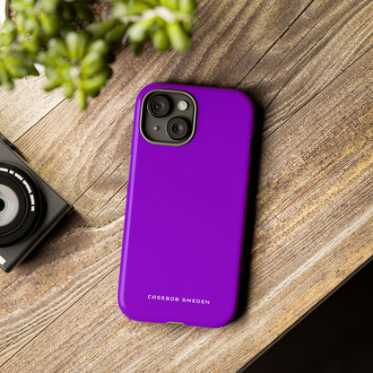 Dark Violet iPhone 15 - Tough Phone Case