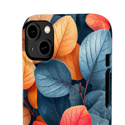 Vibrant Nature Leaves - Slim iPhone 14 Phone Case