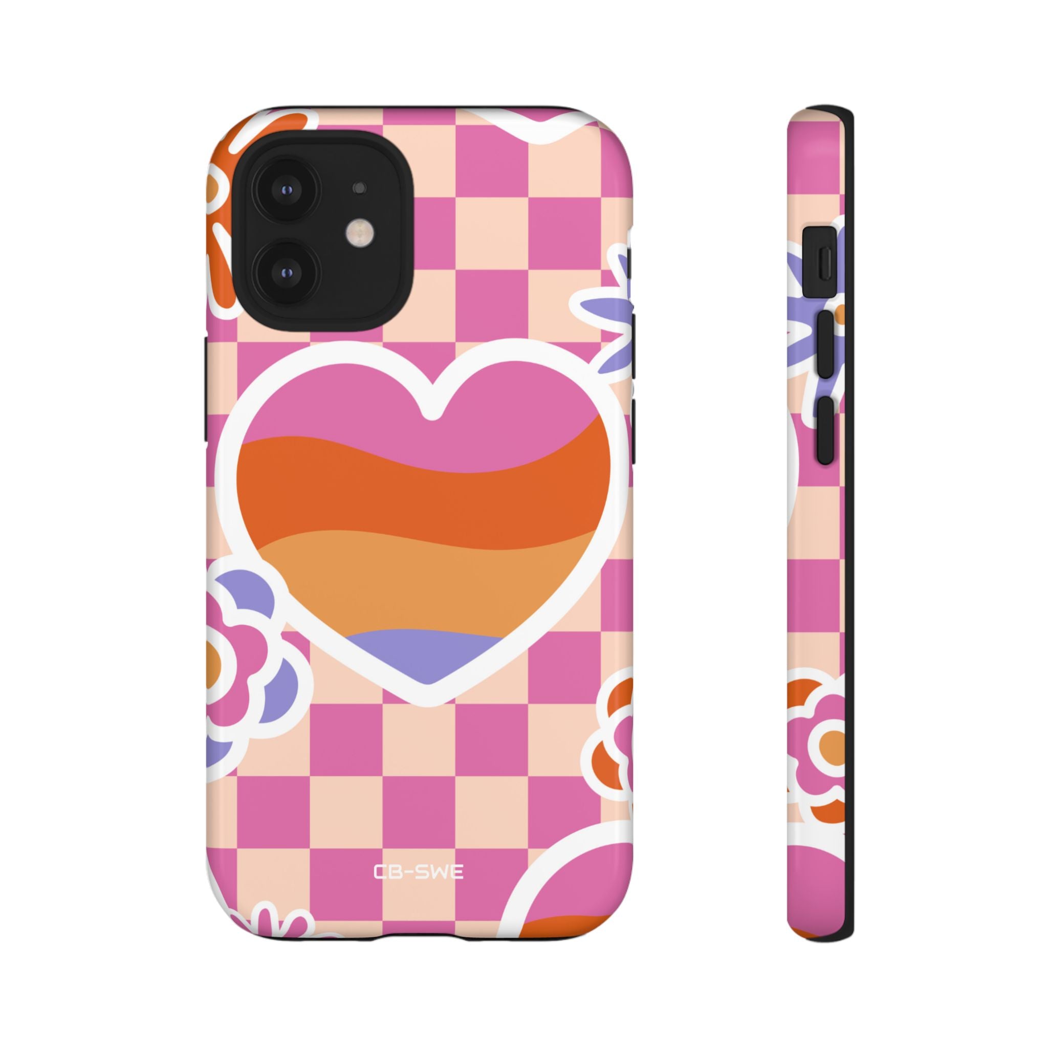 Retro Pop Whimsy - iPhone Case
