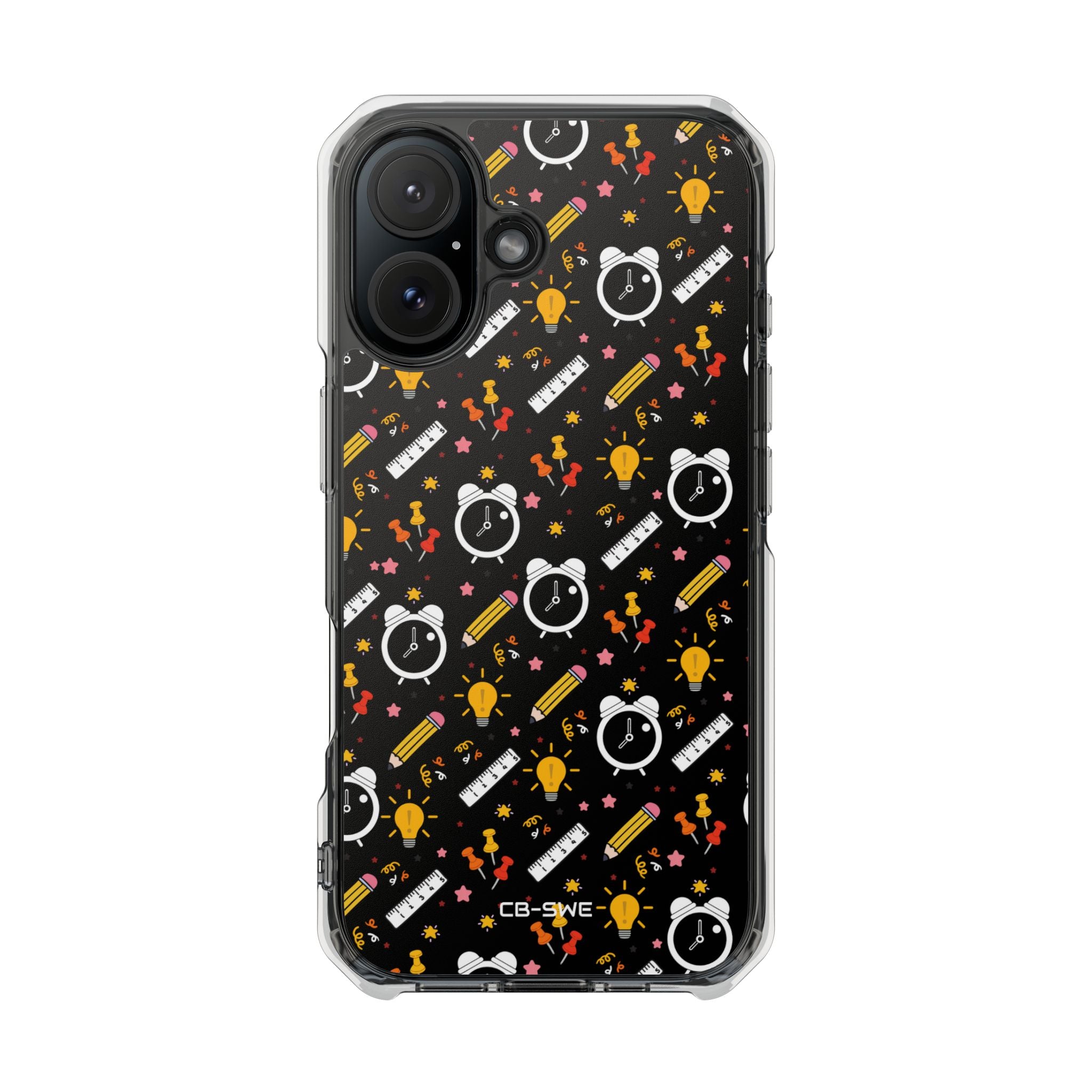 Bright Pencils Twirl iPhone Case - Impact