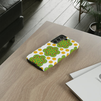 Lime Mandela - Protective Phone Case