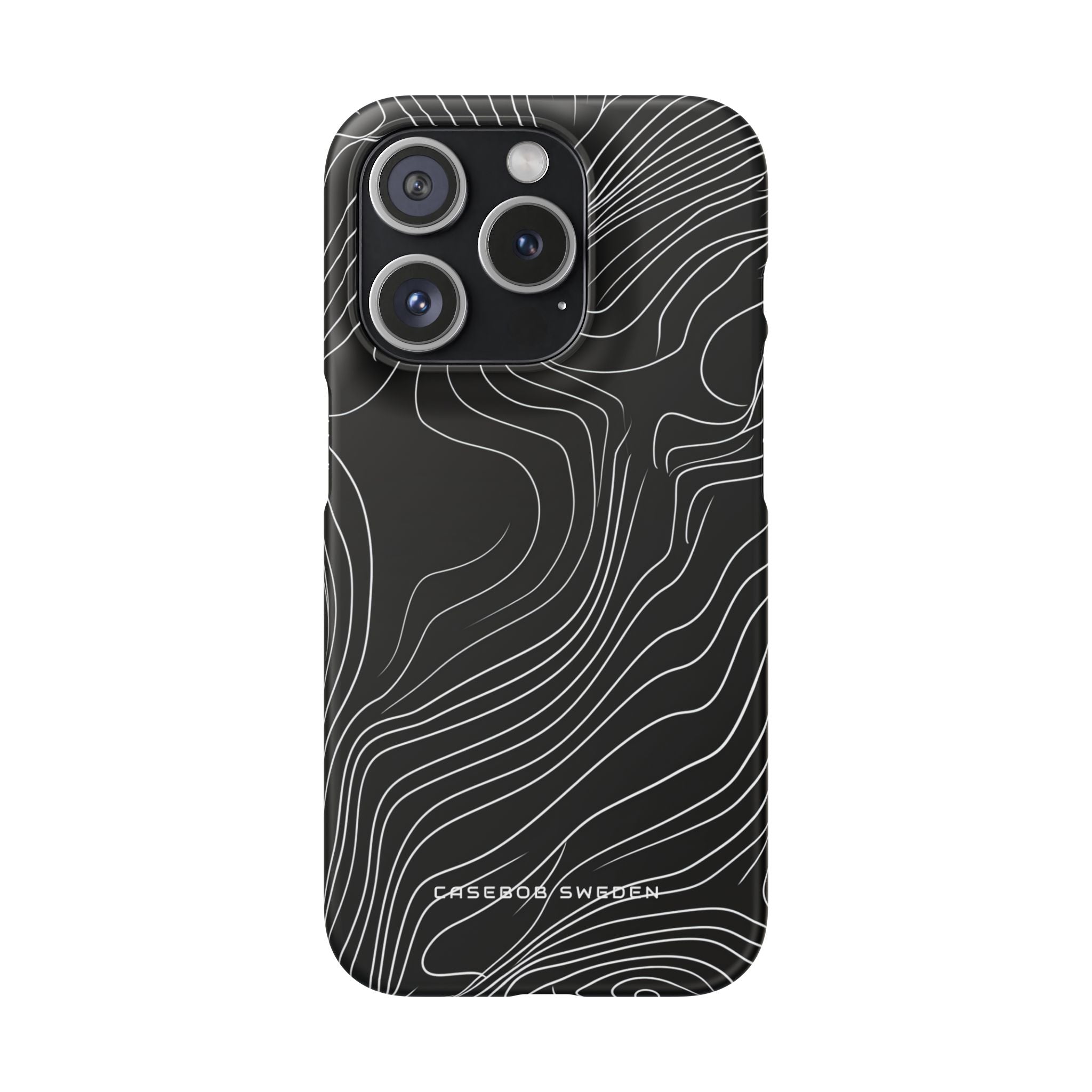 Contour Waveform Flow iPhone 15 - Slim Phone Case