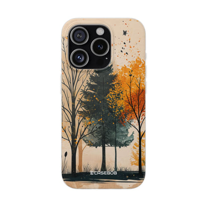 Autumnal Whispers | Flexible Phone Case for iPhone