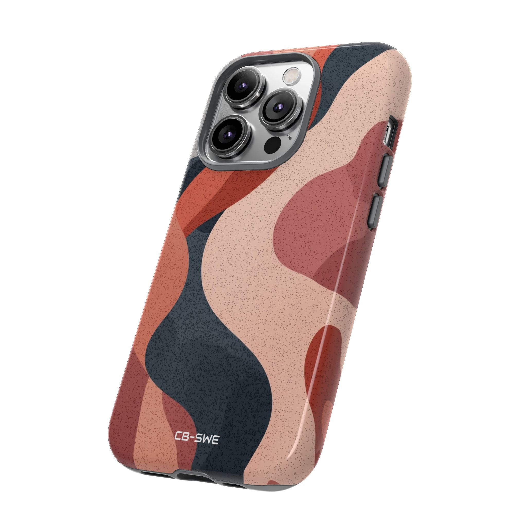 Flowing Earth Tones - iPhone Case
